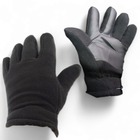Перчатки мужские тёплые спортивные тактические флисовые на меху 9083_M_Black_Sensor - изображение 1