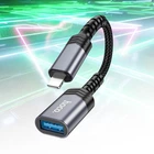 Перехідник Lightning to USB 2.0 на OTG для планшетів та смартфонів TPE Hoco UA24 Lightning