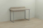 Комп'ютерний стіл Ferrum-decor Скай 75x100x60 сірий ДСП Дуб Сонома 32мм