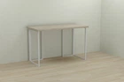 Комп'ютерний стіл Ferrum-decor Ханна 75x100x70 білий ДСП Дуб Сонома 32мм