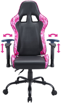 Ігрове крісло Subsonic Gaming Pro Pink Power чорно-рожеве (3701221701703) - зображення 5
