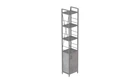 Етажерка 4/34 Ferrum-decor Серії Конект з тумбою 179x34x28 Сірий ДСП Бетон (FD1062)