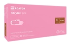 Рукавички нітрилові Mercator Medical Nitrylex Pink XL Рожеві 100 шт (00-00000057) - зображення 1