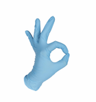 Рукавички нітрилові MediPlus NitryPlus L Сині 100 шт (00-00000131) - изображение 5