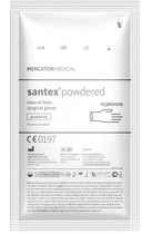 Рукавички хірургічні латексні Mercator Medical Santex Powdered 7.0 Кремові 1 пара (00-00000165) - зображення 1