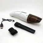 Автомобільний пилосос Car Vacuum Cleaner HY05 на АКУМУЛЯТОРІ. Колір: білий