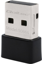 Wi-Fi адаптер Qoltec Ultrafast Mini Wireless USB Wi-Fi Adapter - зображення 1