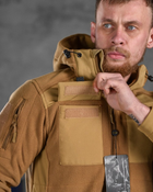Тактическая флисовка куртка esdy combo coyot 0 S - изображение 9