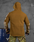 Тактична флісування куртка battle combo кайот XXL - зображення 7