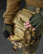 Тактическая поясная сумка на ногу SWAT Cordura 1000D мультикам (11926) - изображение 4