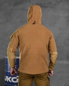 Тактическая мужская флисовая куртка 2XL койот (85575) - изображение 10