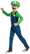Strój karnawałowy Jakks Disguise Super Mario Luigi 7-8 lat 128 cm (0192995020115) - obraz 1