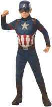 Strój karnawałowy Rubies Captain America 8-10 lat 132 cm (0883028336791) - obraz 1