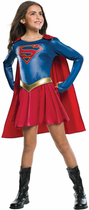 Карнавальний костюм Rubies Супердівчина 10-12 років 147 см (0883028170197) - зображення 1