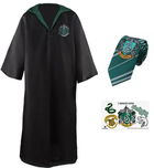 Карнавальний костюм Rubies Harry Potter Slytherin Robe Necktie and Tattoos Kids Слизерин Xs 110 cм (4895205602748) - зображення 3