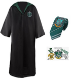 Strój karnawałowy Rubies Harry Potter Slytherin Robe Necktie and Tattoos Kids Xs 110 cm (4895205602748) - obraz 3