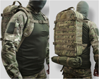 Рюкзак защитный тактический универсальный для дронов Мавик, ФПВ. Mavic, FPV. Олива - изображение 5