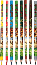 Kolorowanka Depesche Dino World z kolorowymi ołówkami (4010070600600) - obraz 3