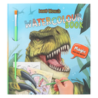 Kolorowanka wodna Depesche Dino World Watercolour Book (4010070652807) - obraz 1