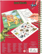 Розмальовка Depesche Dino World з кольоровими олівцями (4010070600600) - зображення 6