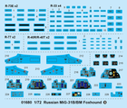 Model do składania Trumpeter MiG-31 Foxhound B/BM 1:72 (9580208016801) - obraz 3