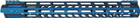 Цівка Leapers UTG PRO Ultra Slim15" для AR15. M-LOK Чорний/Синій - зображення 1