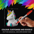 Zestaw do kolorowania Sharpie Permanent Marker Pens Unicorn (3026981644115) - obraz 3