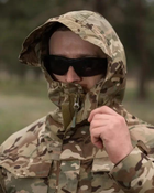 Куртка ветровка тактическая Shadow Rip-Stop с капюшоном MultiCam XXL - изображение 6