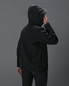 Куртка жіноча тактична Robokop 2.0 демісезон з капюшоном Чорна XL - зображення 7