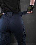 Женские тактические штаны синие 52 - изображение 7