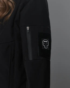 Куртка женская тактическая Robokop 2.0 демисезон с капюшоном Чёрная L - изображение 6