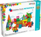 Klocki magnetyczne Magna Tiles Metropolis 110 elementów (0631291201106) - obraz 1