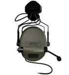 Активні тактичні навушники Sordin Supreme MIL CC з ARC Rail, для стрільби, стрілецькі навушники - зображення 4