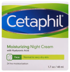 Krem do twarzy Cetaphil Facial Moisturizing na noc do skóry suchej i normalnej 48 ml (3499320008006) - obraz 1