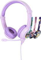 Słuchawki BuddyPhones Galaxy Fioletowy (BP-GALAXY-PURPLE) - obraz 1