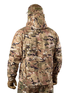 Куртка / ветровка тактическая Softshell multicam софтшелл Мультикам 3XL - изображение 2