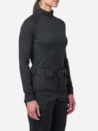 Тактичний реглан 5.11 Tactical Women's Mock Neck Long Sleeve Top 32164-019 M Black (2000980627066) - зображення 4