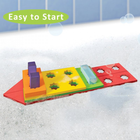 Набір плаваючих блоків для ванни Just Think Toys Floating STEM Construction 30 деталей (0684979240508) - зображення 3