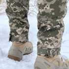 Мужские брюки на Флисе с наколенниками пиксель / Утепленные брюки Intruder Protect размер L - изображение 8