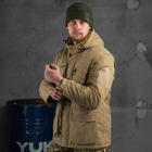 Мужская влагозащищенная куртка-жилет с меховым утеплителем / Трансформер 2в1 "Outdoor" койот размер L - изображение 5