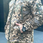 Мужская Демисезонная Куртка Soft Shell на Флисе с прорезиненными замками пиксель размер 2XL - изображение 6