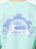 Koszulka damska oversize Adidas IT8156 S Zielona (4066762576784) - obraz 4
