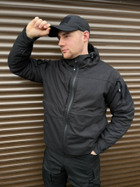 Утепленная Мужская Куртка на Холлофайбере с подкладкой Omni-Heat черная размер L - изображение 1