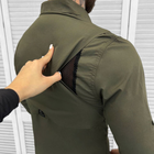 Чоловіча міцна Сорочка Combat RipStop на гудзиках із кишенями олива розмір M - зображення 4