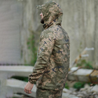 Мужской Анорак Intruder Terra с шевроном в виде флага Украины / Ветровка с капюшоном пиксель размер S - изображение 2