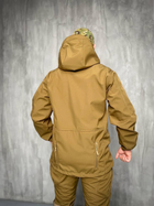 Тактична Куртка вітро-вологозахисна Softshell весна, військова куртка весна/осінь Койот 57 - изображение 7