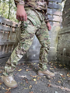 Тактичні штани польові літні, військові штани на літо ріп-стоп Мультикам 46 - изображение 9