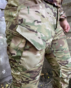 Тактичні штани польові літні, військові штани на літо ріп-стоп Мультикам 55 - зображення 4