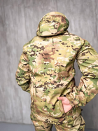 Тактична Куртка вітро-вологозахисна Softshell весна, військова куртка весна/осінь Мультикам 50 - изображение 8