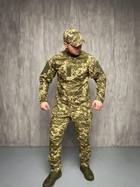 Тактичний польовий костюм вітро-вологозахисний літо, Тактична форма літня ріп-стоп Піксель ММ-14 54